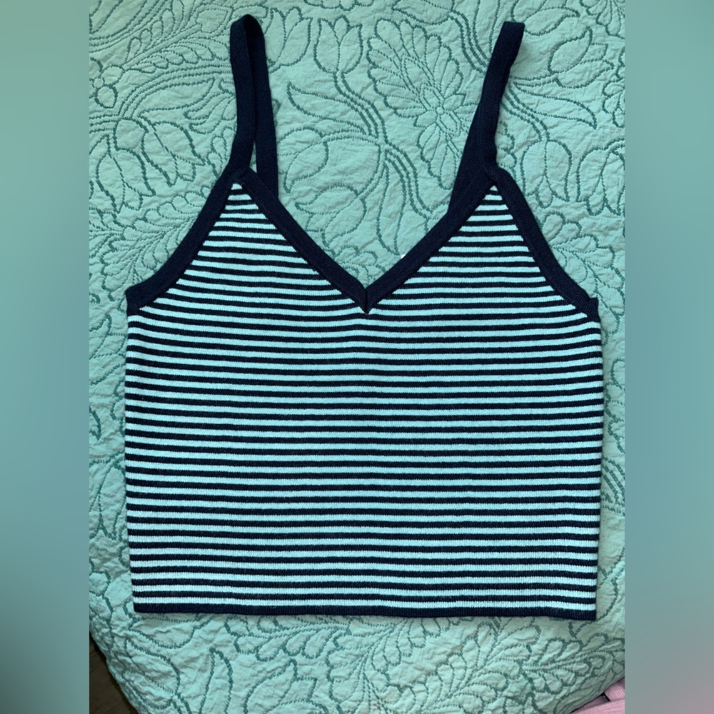 L.A.Hearts Vibrant Blue and Green Tank Top